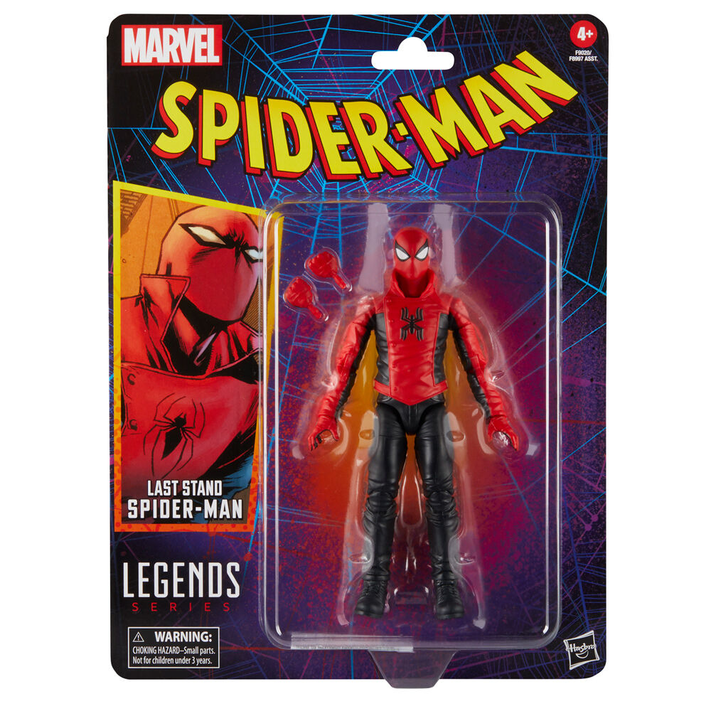 Figura Spiderman Last Stand Spiderman Marvel 15cm HASBRO
