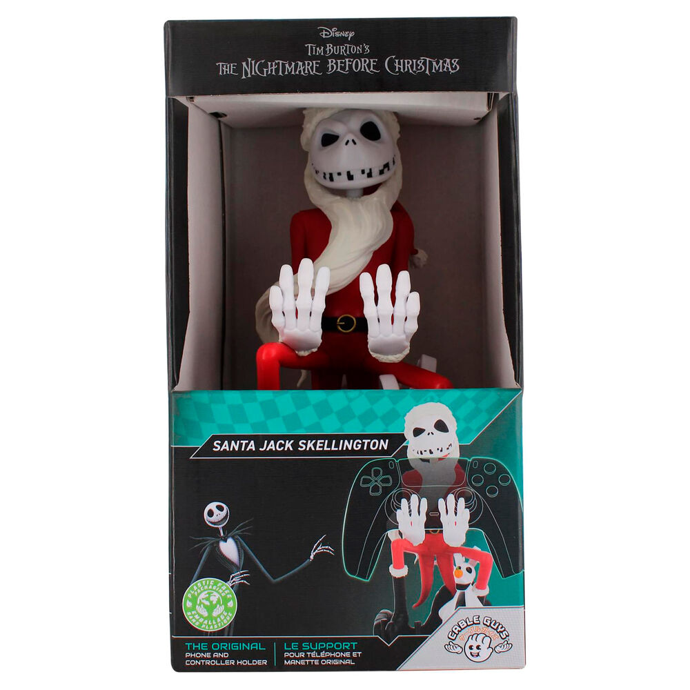 Cable Guy soporte sujecion Santa Jack Pesadilla Antes de Navidad Disney 20cm EXQUISITE GAMING