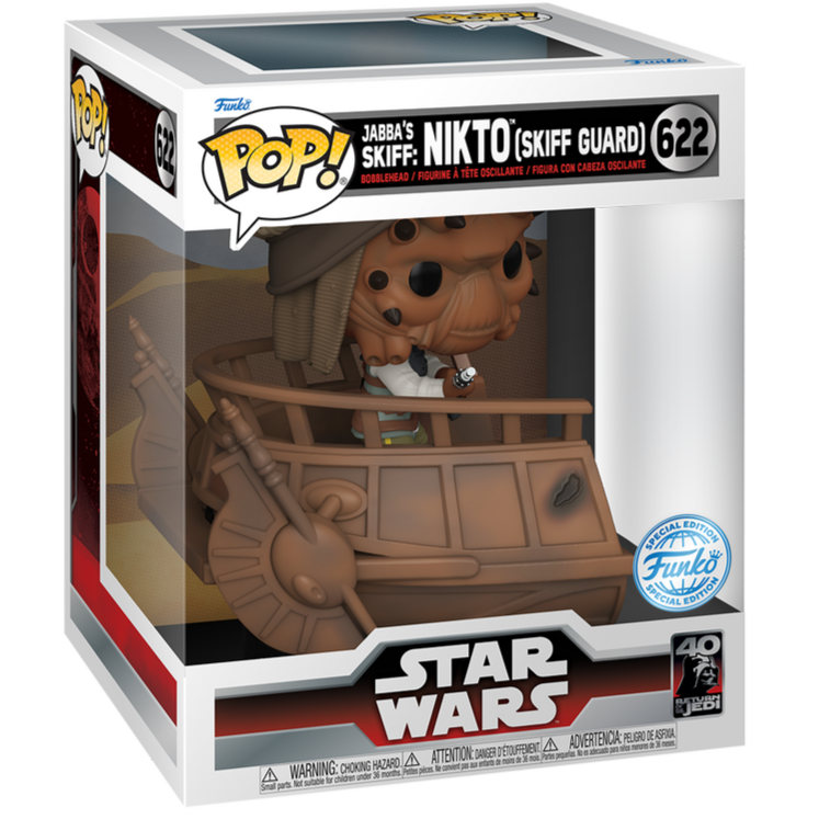 Figura POP Deluxe Star Wars Nikto Skiff Guard Exclusive FUNKO