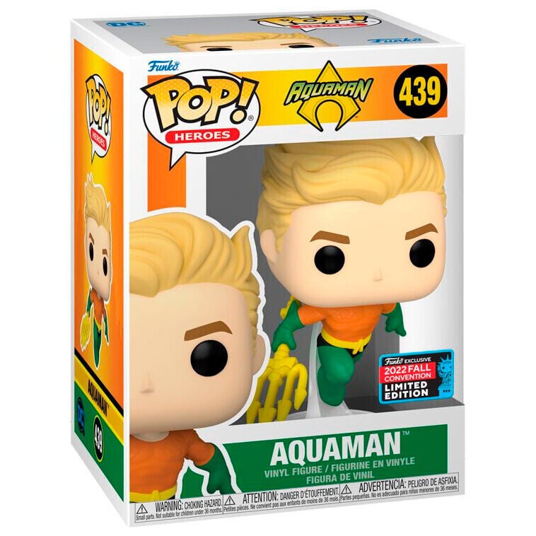 Figura POP DC Comics Aquaman - Aquaman Exclusive FUNKO