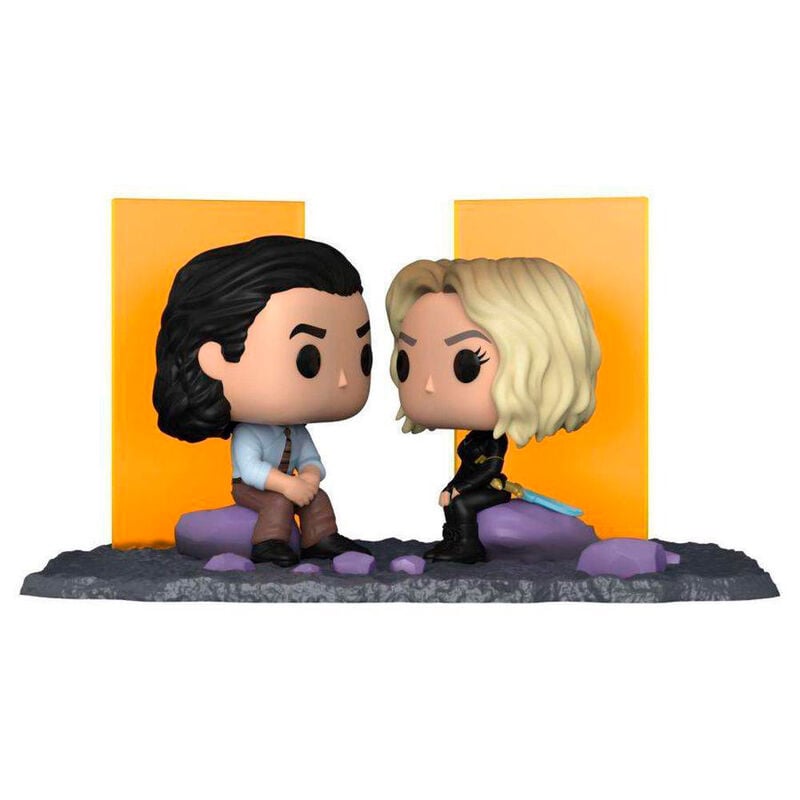Figura POP Moment Marvel Loki - Loki and Sylvie Exclusive FUNKO