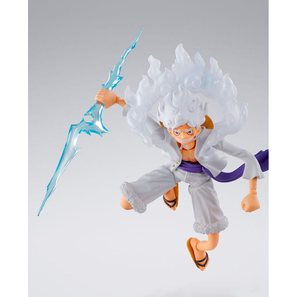 Figura S.H. figuarts Monkey D Luffy Gear 5 One Piece 15,5cm TAMASHII NATIONS