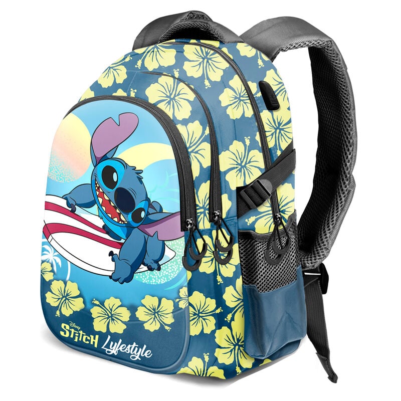 Mochila Lifestyle Stitch Disney 44m adaptable KARACTERMANIA
