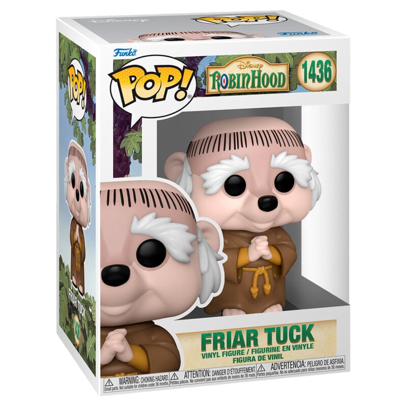 Figura POP Disney Robin Hood Friar Tuck FUNKO