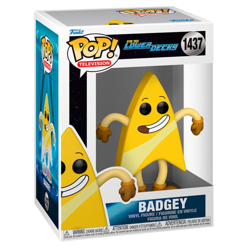 Figura POP Star Trek Lower Decks Badgey FUNKO