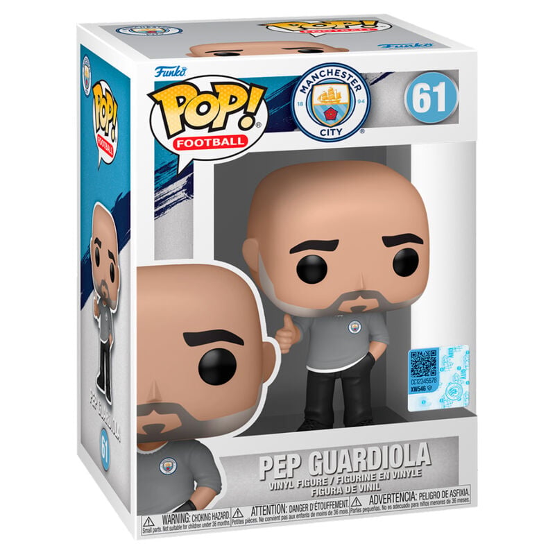 Figura POP Manchester City Pep Guardiola FUNKO