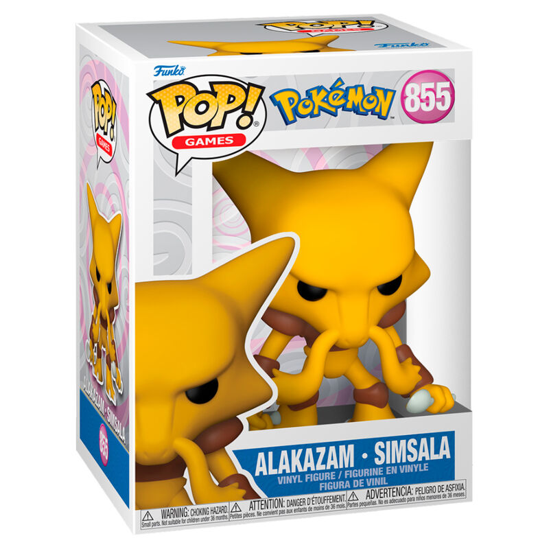Figura POP Pokemon Alakazam FUNKO