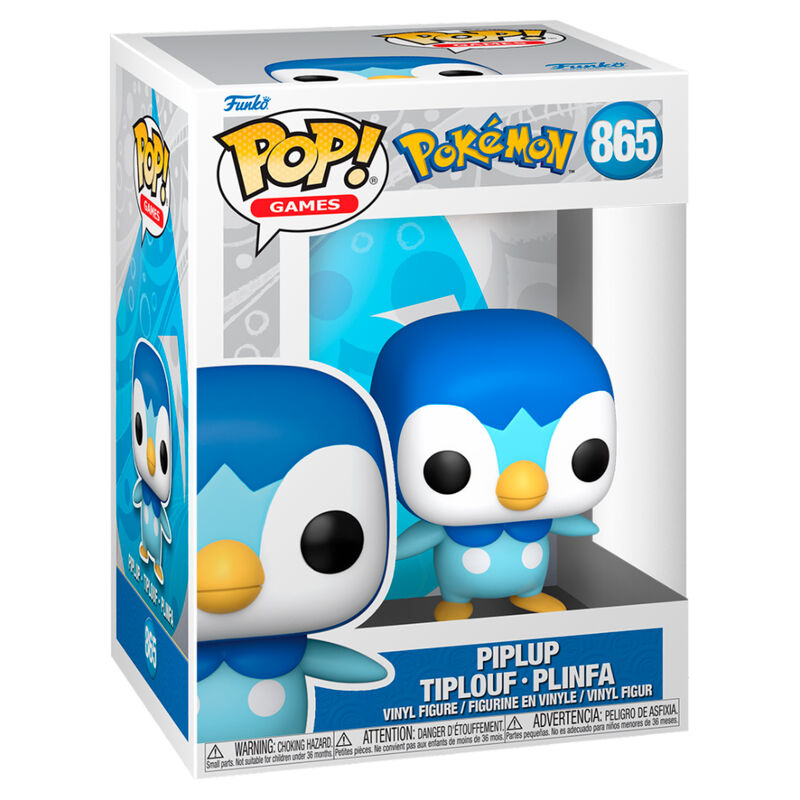 Figura POP Pokemon Piplup FUNKO