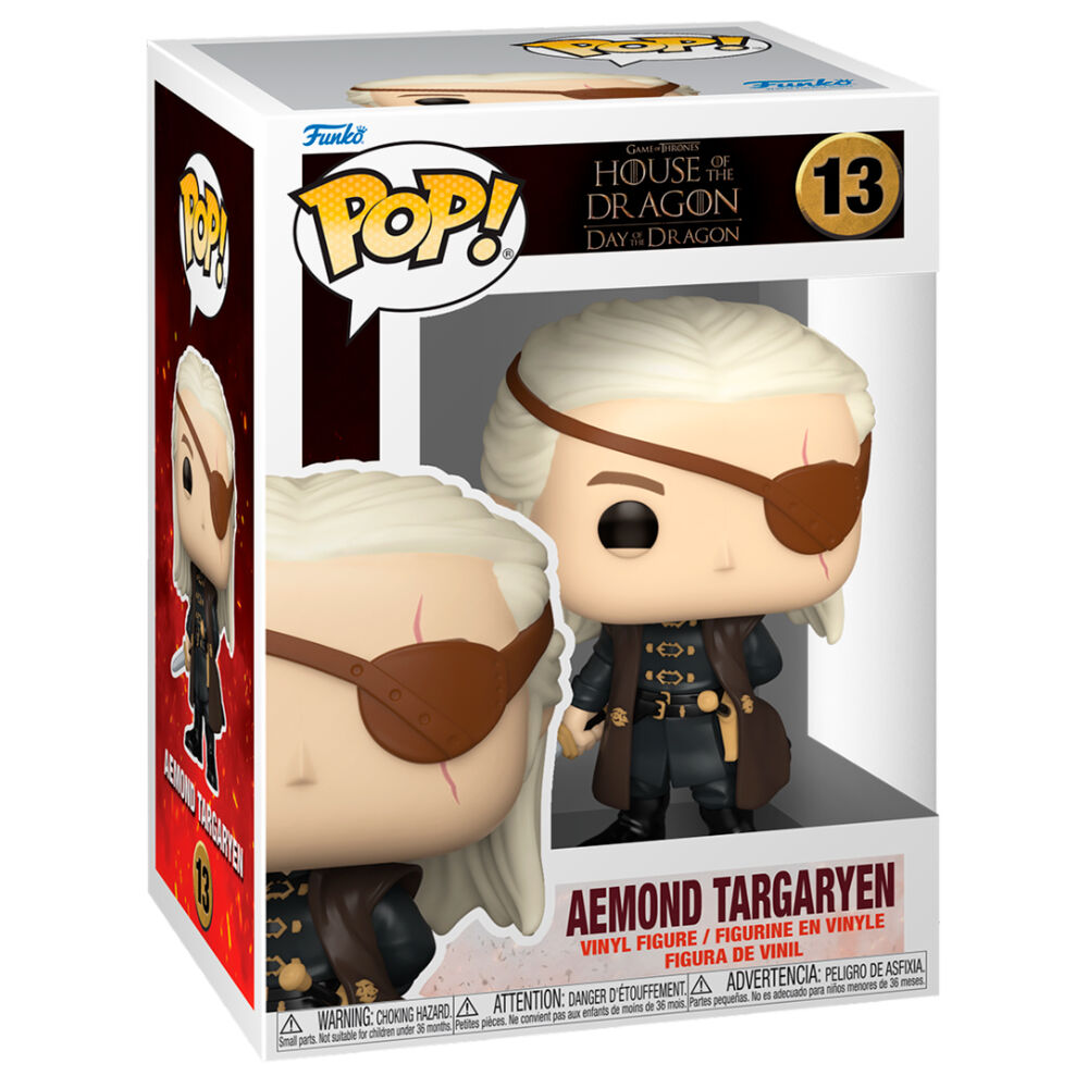 Figura POP House of the Dragon Aemond Targaryen FUNKO