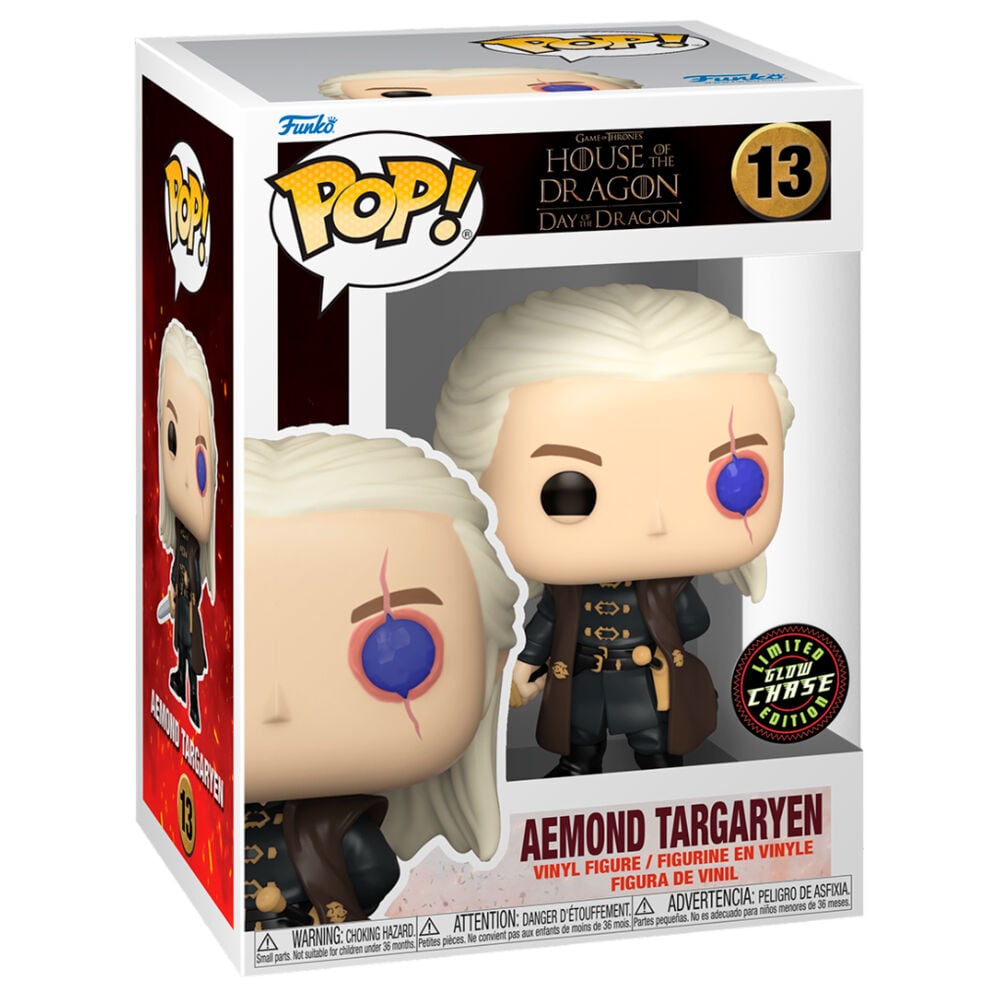 Figura POP House of the Dragon Aemond Targaryen Chase FUNKO