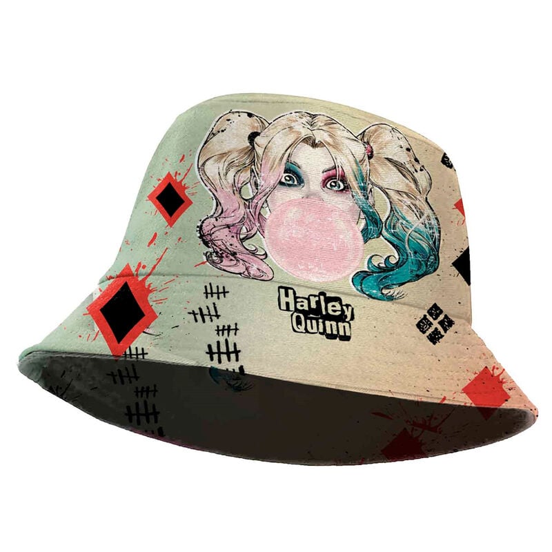 Gorro pescador Harley Quinn DC Comics infantil KARACTERMANIA