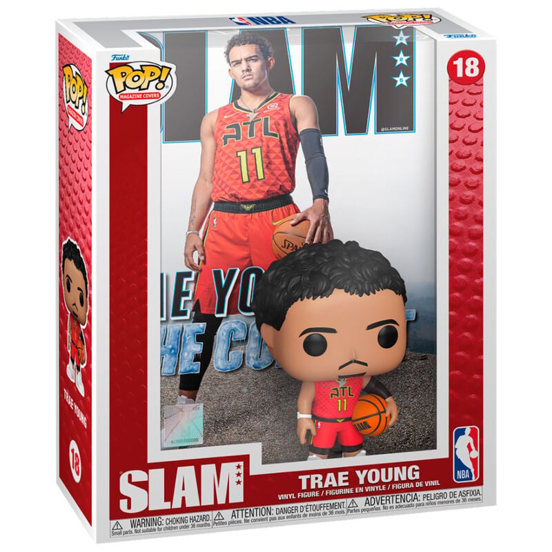 Figura POP Cover NBA Slam Trae Young FUNKO