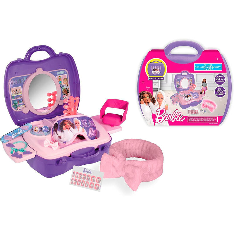 Playset Belleza y Bienestar Deluxe Barbie MATTEL