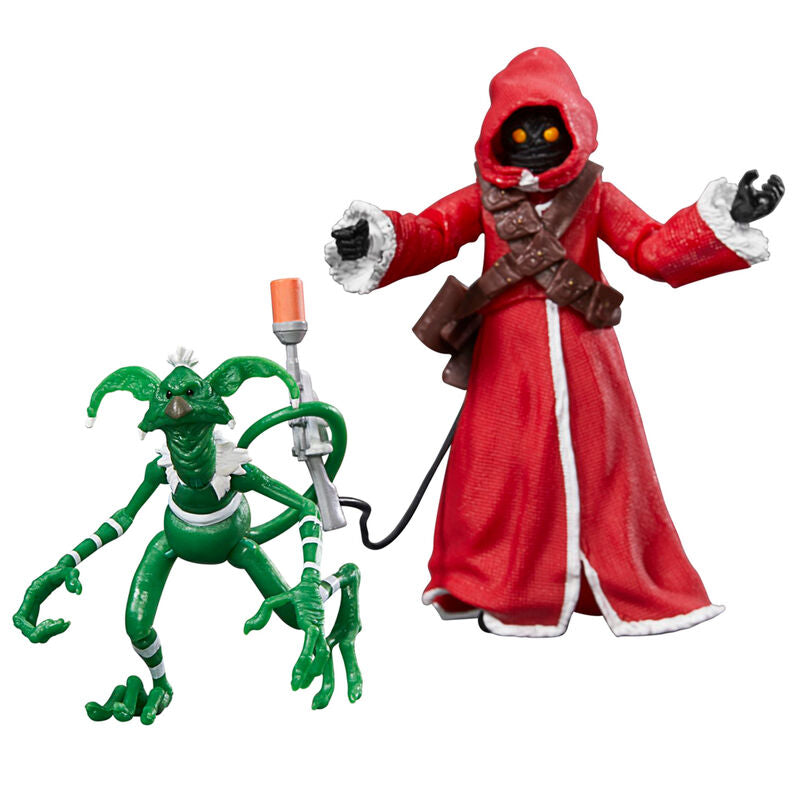 Figuras Jawa & Salacious B. Crumb Holiday Edition Star Wars 15-10cm HASBRO