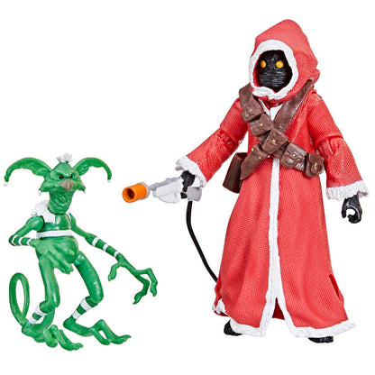 Figuras Jawa & Salacious B. Crumb Holiday Edition Star Wars 15-10cm HASBRO