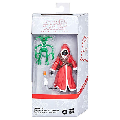 Figuras Jawa & Salacious B. Crumb Holiday Edition Star Wars 15-10cm HASBRO