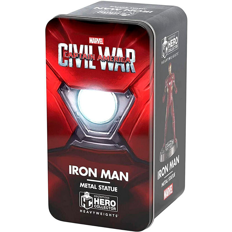 Figura Iron Man Heavyweights Civil War Capitan America Marvel EAGLEMOSS HERO COLLECTOR