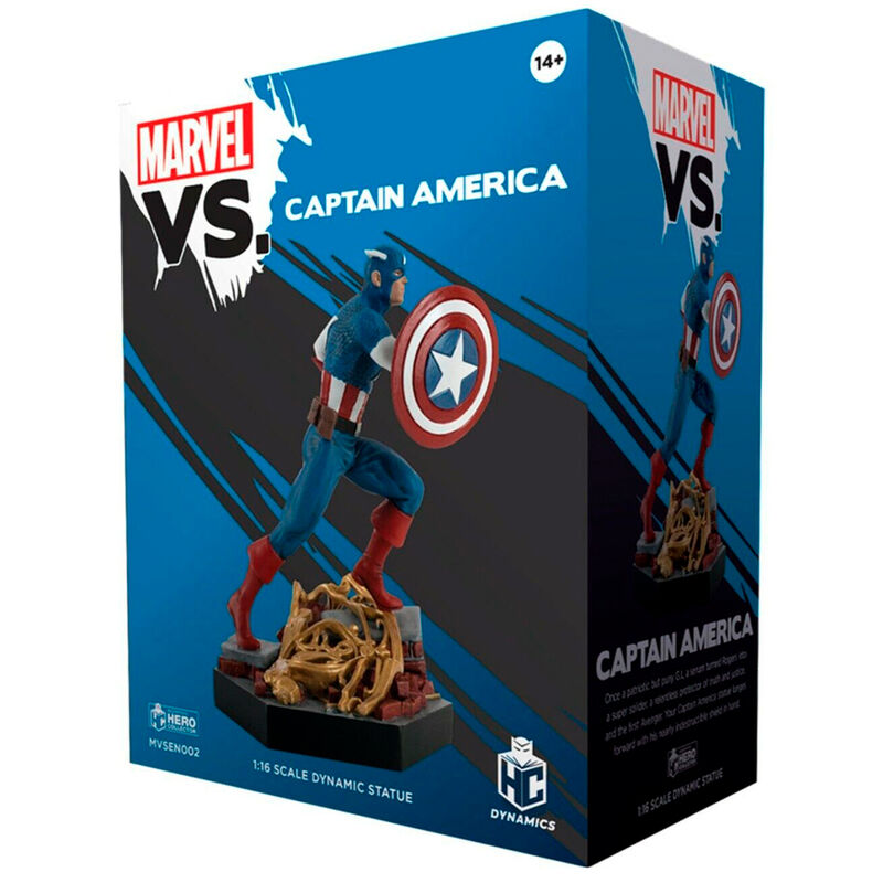 Figura Capitan America VS. Marvel EAGLEMOSS HERO COLLECTOR