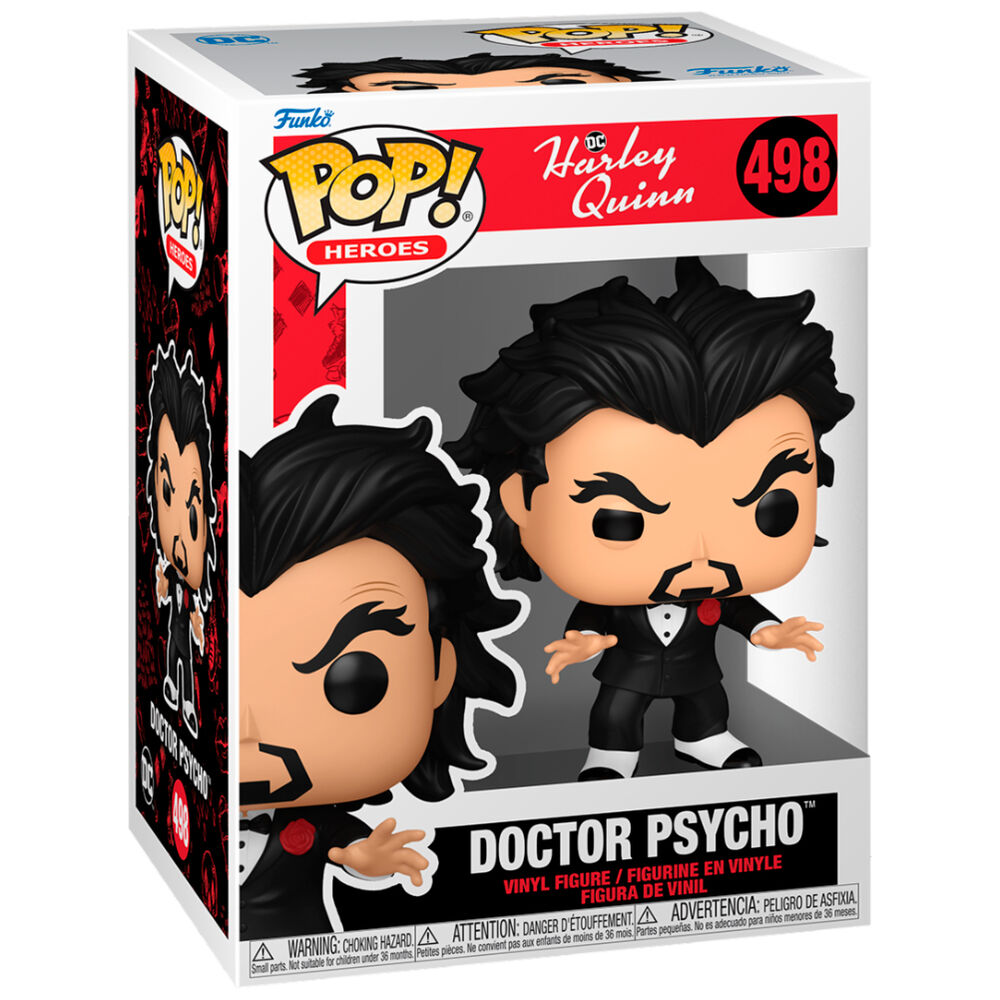 Figura POP DC Comics Harley Quinn Doctor Psycho FUNKO