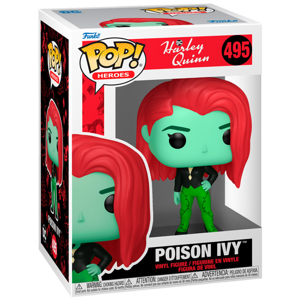 Figura POP DC Comics Harley Quinn Poison Ivy FUNKO