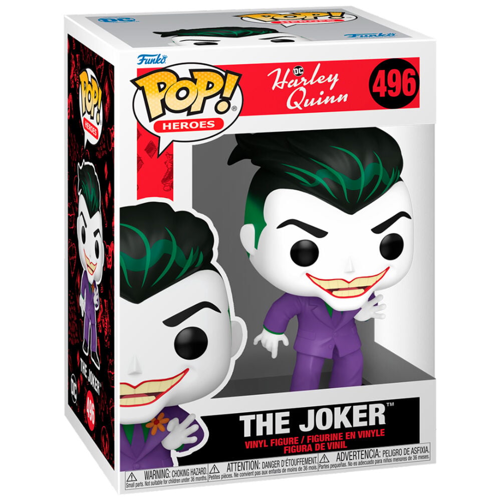 Figura POP DC Comics Harley Quinn The Joker FUNKO