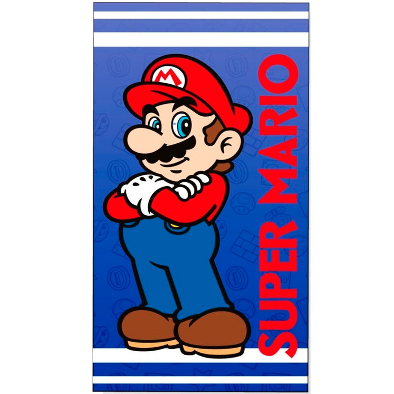 Toalla Super Mario Bros algodon NINTENDO