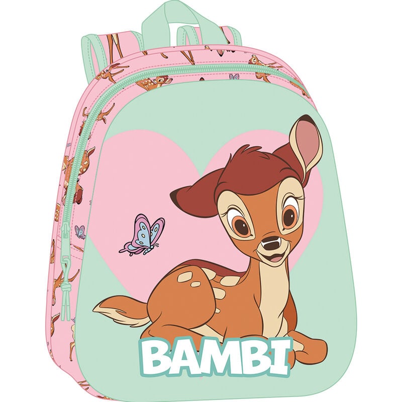 Mochila 3D Bambi Disney 33cm SAFTA