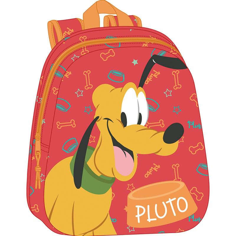 Mochila 3D Pluto Disney 33cm SAFTA