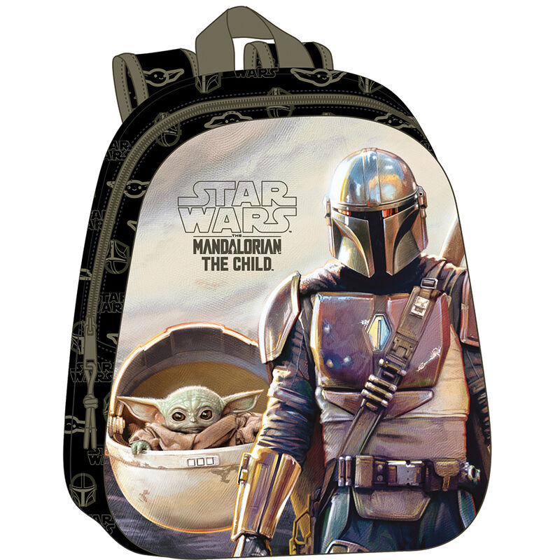 Mochila 3D The Mandalorian Star Wars 33cm SAFTA