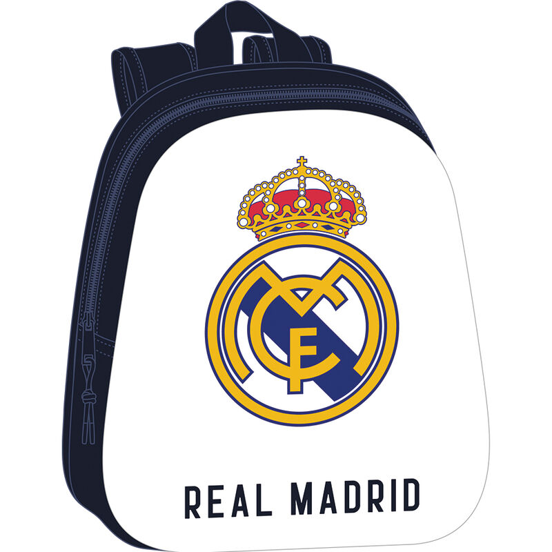 Mochila 3D Real Madrid 33cm SAFTA
