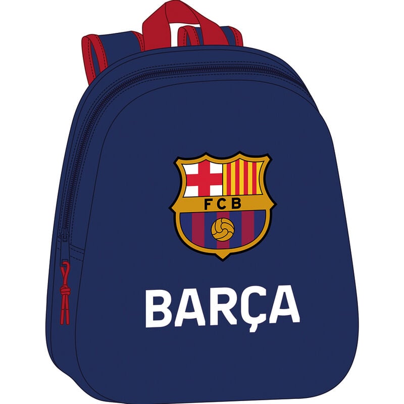 Mochila 3D F.C Barcelona 33cm SAFTA