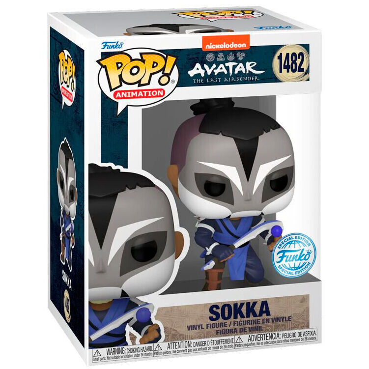 Figura POP Avatar The Last Airbender Sokka Exclusive FUNKO