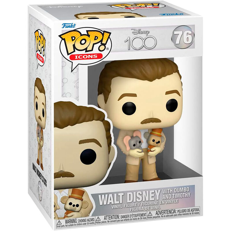 Figura POP Disney 100th Anniversary Walt Disney FUNKO