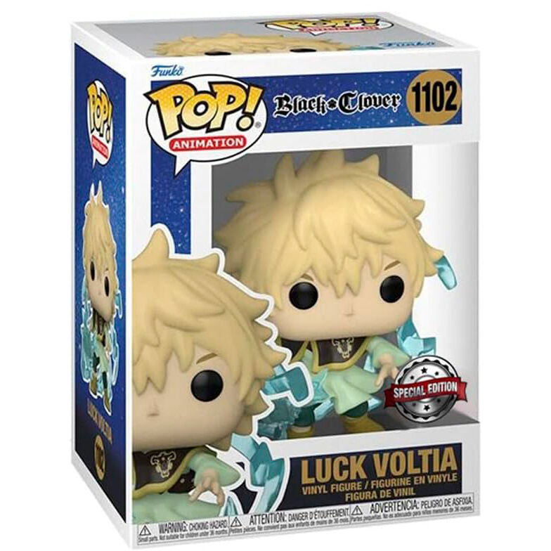 Figura POP Black Clover Luck Voltia Exclusive FUNKO