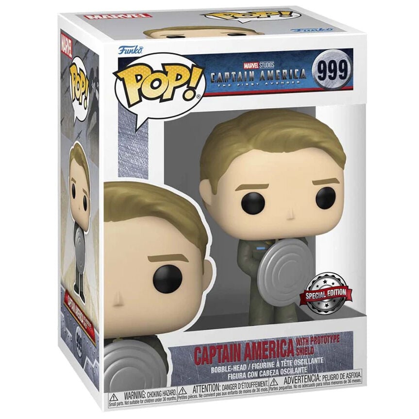 Figura POP Marvel Captain America - Captain America Exclusive FUNKO