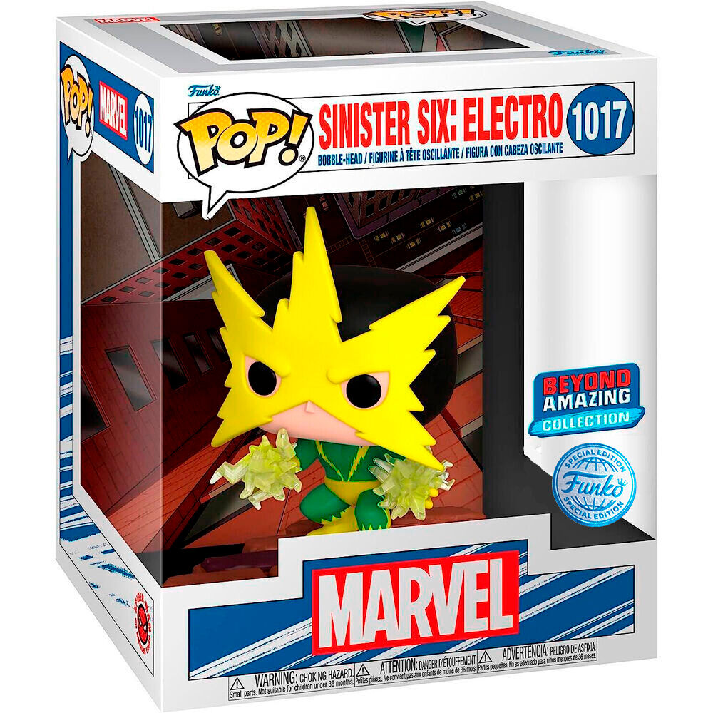 Figura POP Marvel Sinister Six Electro Exclusive FUNKO