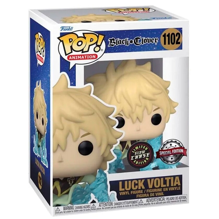 Figura POP Black Clover Luck Voltia Exclusive Chase FUNKO