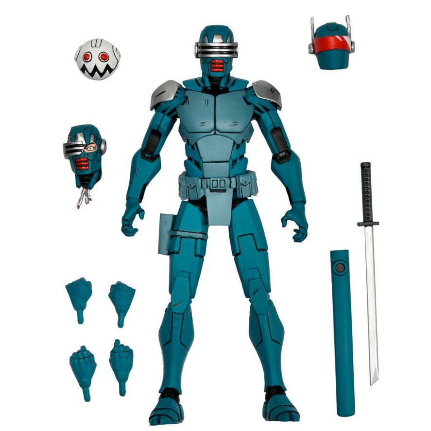 Figura ultimate Synja Patrol Bot The Last Ronin Teenage Mutant Las Tortugas Ninja 18cm NECA