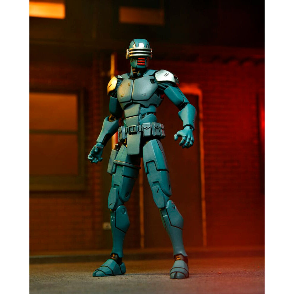 Figura ultimate Synja Patrol Bot The Last Ronin Teenage Mutant Las Tortugas Ninja 18cm NECA