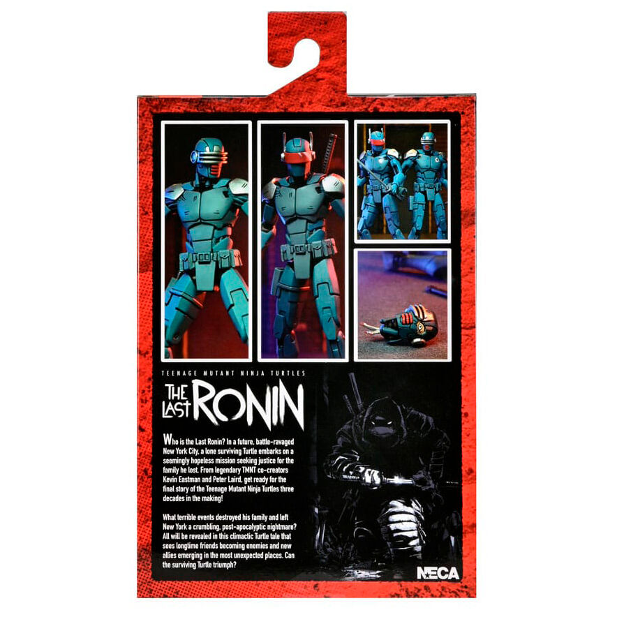 Figura ultimate Synja Patrol Bot The Last Ronin Teenage Mutant Las Tortugas Ninja 18cm NECA