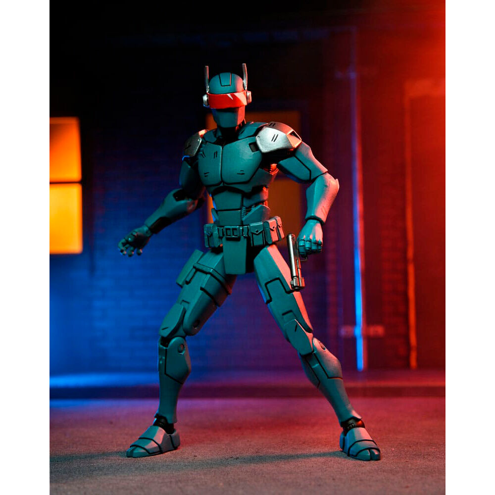 Figura ultimate Synja Patrol Bot The Last Ronin Teenage Mutant Las Tortugas Ninja 18cm NECA