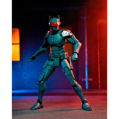 Figura ultimate Synja Patrol Bot The Last Ronin Teenage Mutant Las Tortugas Ninja 18cm NECA