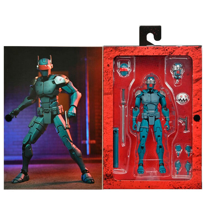 Figura ultimate Synja Patrol Bot The Last Ronin Teenage Mutant Las Tortugas Ninja 18cm NECA