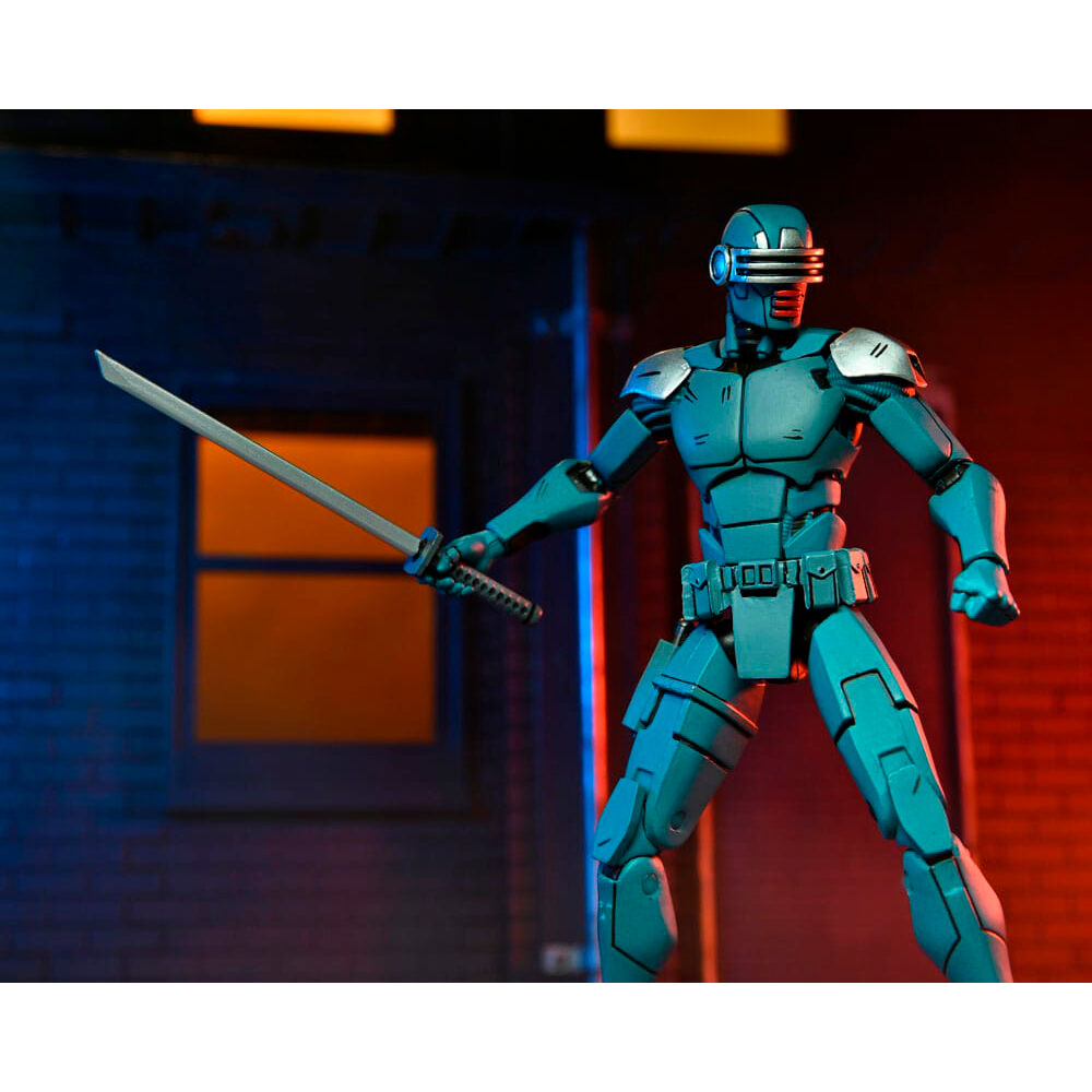 Figura ultimate Synja Patrol Bot The Last Ronin Teenage Mutant Las Tortugas Ninja 18cm NECA