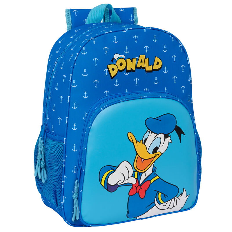 Mochila Pato Donald Disney 42cm adaptable SAFTA