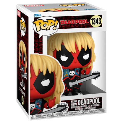 Figura POP Marvel Deadpool - Deadpool Heavy Metal FUNKO