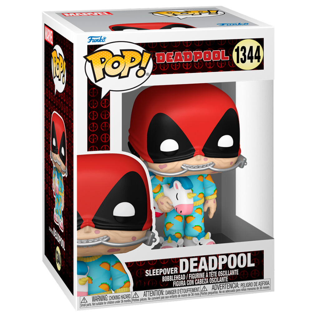 Figura POP Marvel Deadpool - Deadpool Sleepover FUNKO