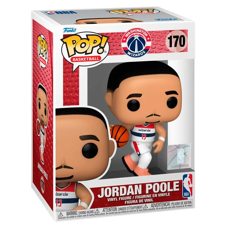 Figura POP NBA Washington Wizard Jordan Poole FUNKO