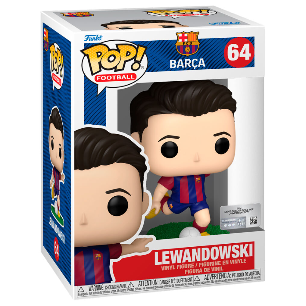 Figura POP F.C. Barcelona Lewandowski FUNKO