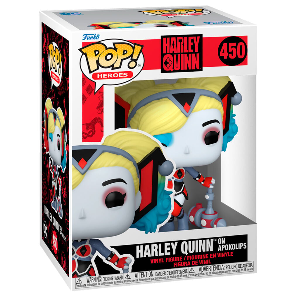 Figura POP DC Comics Harley Quinn Apokolips FUNKO